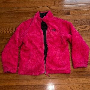 The North Face Kids Fuzzy Pink Jacket